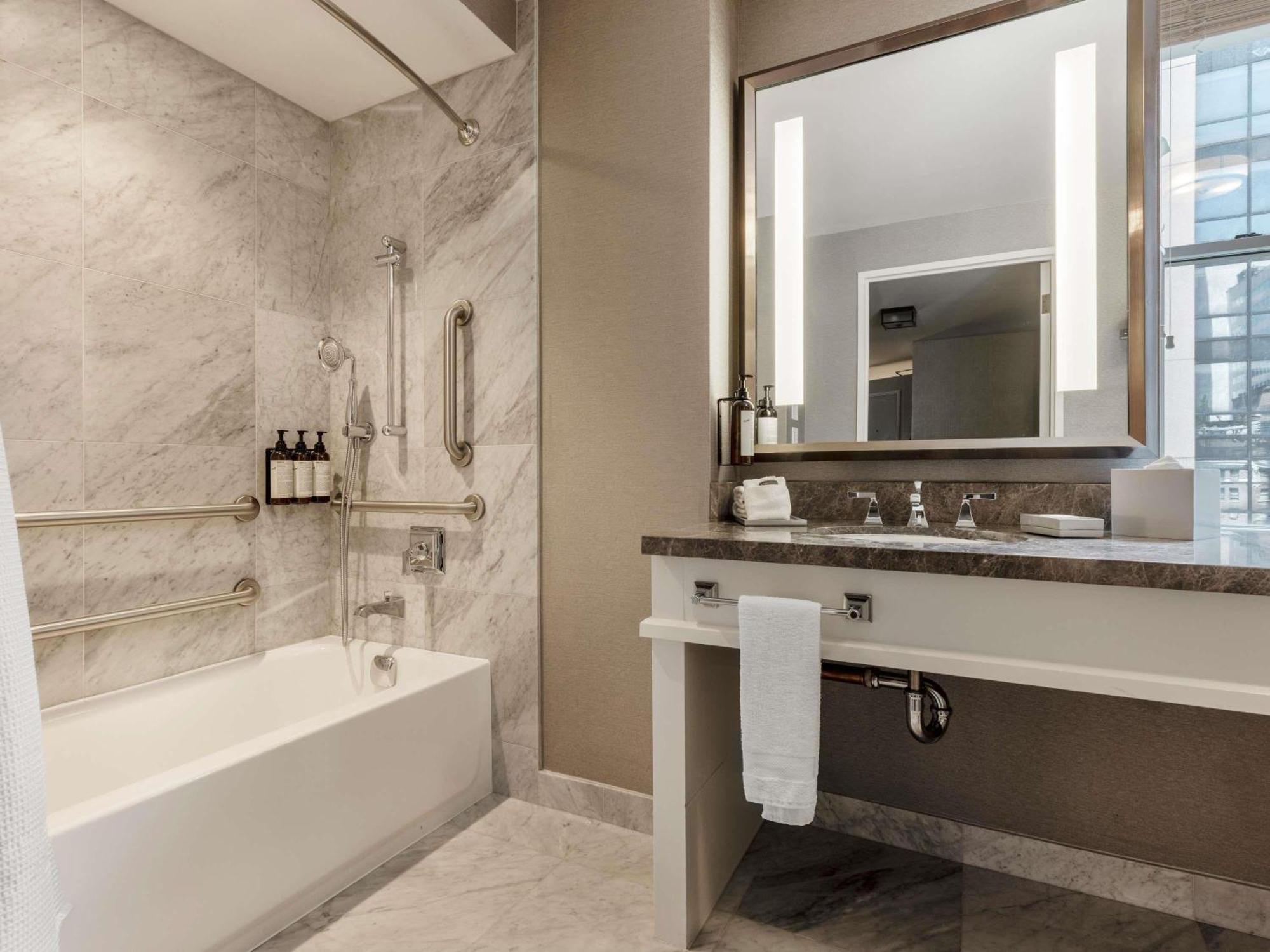 Grand One Bedroom Suite One King Bed Mobility Hearing Accessible